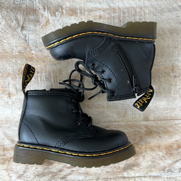 Dr. Martens Shoes Dr Martens Infant 46 Softy T Leather Lace Up Boot